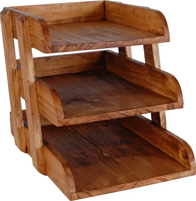 Produktbild von MiaMöbel Ablage Mexico Möbel 35x40x40 cm Landhausstil Massivholz Pinie Honig