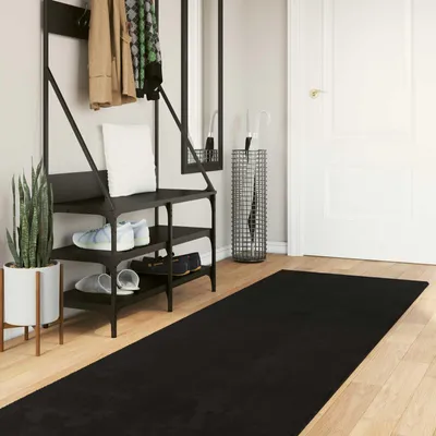 Obrázek produktu pro Koberec HUARTE Černá 80 x 1000 cm 100% polyester Plochá