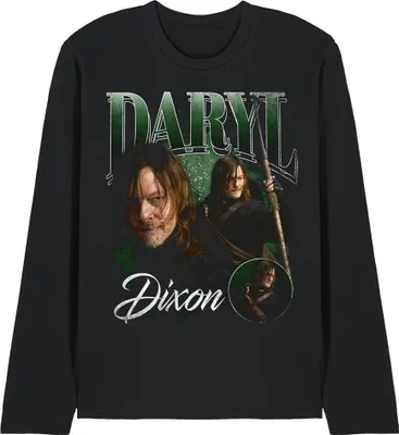 Produktbild von The Walking Dead - T-Shirt für Herren/Damen Uni, Langärmlig TV31375 (XXL) (Schwarz)