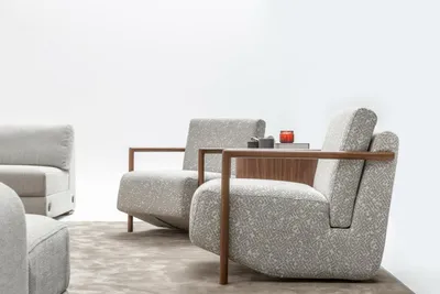 Produktbild von Ecksofa U Form Wohnzimmer Möbel Modern Designer Stoffsofa Sofa Textil