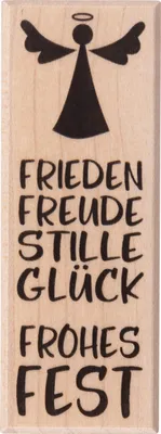 Produktbild von BUTTERER Stempel "Weihnachtsengel"