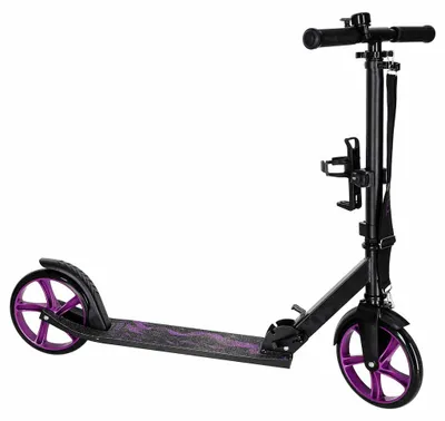 Obrázok produktu pre Mestský skúter Trike Fix, skladací, kolesá 200 mm, čierno-fialový