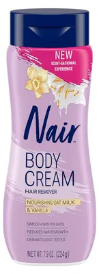 Produktbild von Nair | Enthaarungscreme - 224 G - Mit Hafermilch - Vanilleduft - Körpercreme
