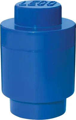 Productafbeelding van LEGO 40301731 LEGO opbergblok, STORAGE BRICK 1 ROUND, 950 ml, blauw
