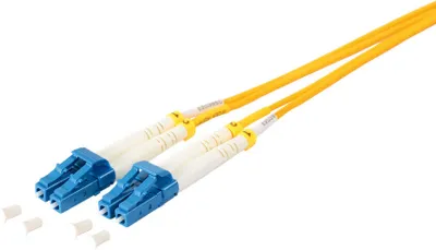 Produktbild von Duplex Patchkabel LC/LC 9/125µ, OS1/OS2 gelb 10m