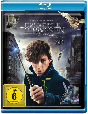 Produktbild von Phantastische Tierwesen und wo sie zu finden sind 3D Blu-ray
