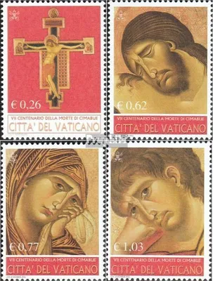 Produktbild von Briefmarken Vatikanstadt 2002 Mi 1417-1420 (kompl.Ausg.) gestempelt Cimabue