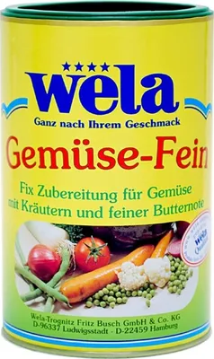 Produktbild von WELA Gemüse-Fein für 72 Portionen m.Kräutern u.feiner Butternote