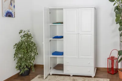 Produktbild von Schlafzimmerschrank, 59cm x 135cm x 195cm (LxBxH)