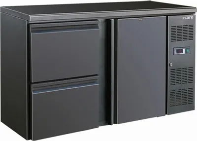 Produktbild von SARO Barkühler, 1 Tür+2 Schubladen, Modell BC 2100-2S