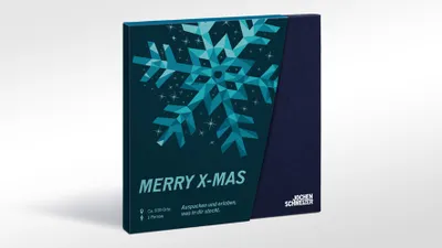 Produktbild von Jochen Schweizer Geschenkbox Zu Weihnachten; Erlebnis verschenken oder selbst erleben;