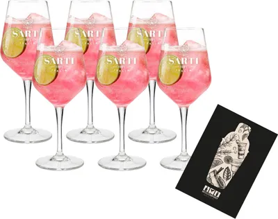 Produktbild von Sarti Rosa Italia – 6er Set Ballongläser für Aperitifs & Cocktails