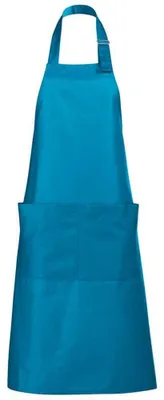 Produktbild von SOLS - Schürze "Gala" LT1463 (90 cm x 75 cm) (Aquablau)