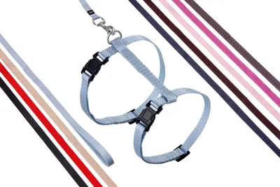 Produktbild von Karlie Art Sportiv Plus Katzen Geschirr mit Leine 110cm, Farbe:dunkelblau