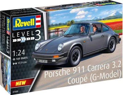 Produktbild von Revell Porsche 911 Carrera 3.2 Coupé (G-Model) 1:24