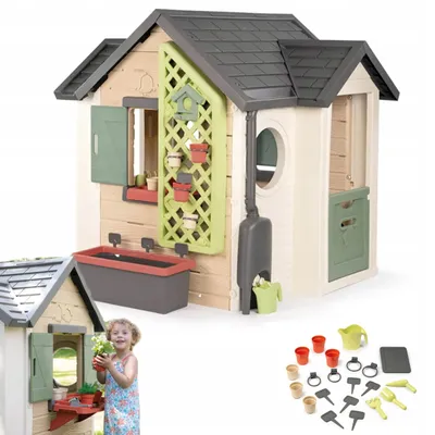 Zdjęcie produktu dla Smoby 810408, Domek dla dzieci wolnostojący, 2 lat(a), 1 drzw., Wielobarwny