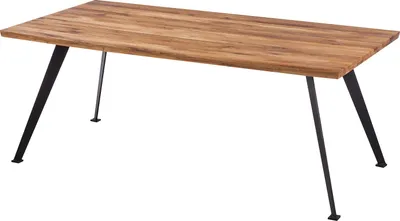 Produktbild von home24 Esstisch - Eiche Massiv / Metall