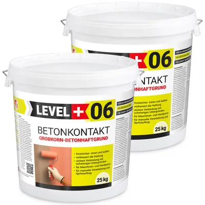 Produktbild von Haftgrund 50kg Betonkontakt Schnell Trocknend Putzgrund Grundierung Profi L+06