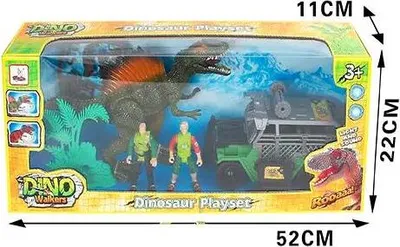 Image de Ensemble dinosaure + jeep