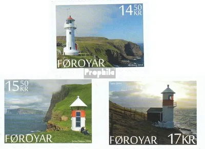 Produktbild von Briefmarken Dänemark - Färöer 2014 Mi 809-811 (kompl.Ausg.) postfrisch Leuchttürme