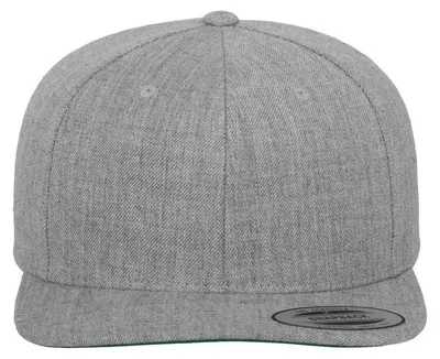 Produktbild von Yupoong - "Classic" Snapback Mütze FK1839 (Einheitsgröße) (meliert)