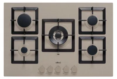 Image de Elleci Plano 75 TCC Gris Encastré 75 cm Gaz 5 brûleurs