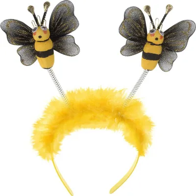 Immagine prodotto di Cerchietto per capelli ape giallo-nero - taglia unica