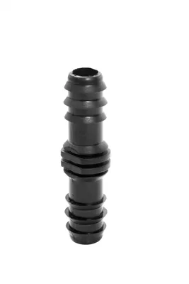 Zdjęcie produktu dla Łącznik Dwuzłączka DO LINII KROPLUJĄCEJ WTYK NA WĄŻ 16mm 50szt