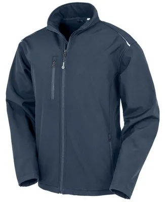 Produktbild von Result Genuine Recycled - Softshelljacke Zum Bedrucken für Herren FK2870 (L) (Marineblau)