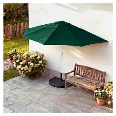 Produktbild von Halbrunder Sonnenschirm Parla, Balkonschirm, UV 50+ Polyester/Alu 3kg 270cm mit Ständer