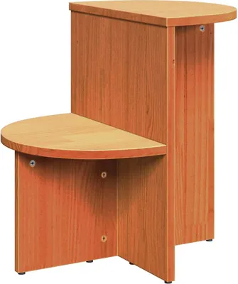 Imagen del producto de vidaXL Mesa de centro color marrón cera, 50 x 40 x 50 cm, madera maciza de pino