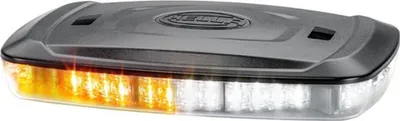 Productafbeelding van Waarschuwingslamp, 24V LED, geel/amber, HELLA, universeel, geschikt voor diverse voertuigen.