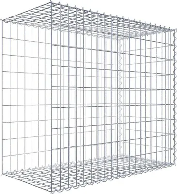 Obrázek produktu pro Přídavný gabion typ 2 100 cm x 90 cm x 50 cm (D x V x H), velikost ok 5 cm x 10 cm, spirála