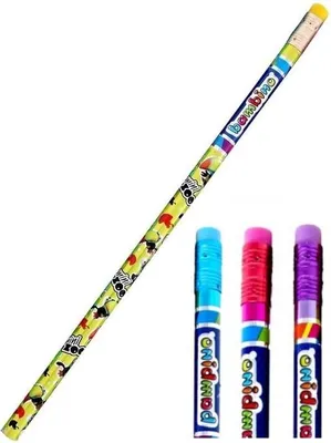 Image de Crayons avec gomme (60pcs) BAMBINO