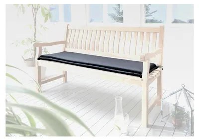 Produktbild von Bankauflage 120x45x5cm, grau, mit Reißverschluss