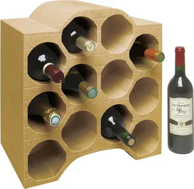 Produktbild von Climapor Weinregal 43 x 40 x 26 cm (L x B x H),