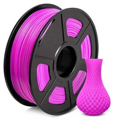 Obrázek produktu pro Filament pro 3D tiskárny, vysoká kompatibilita, ekologický materiál, PLA magenta