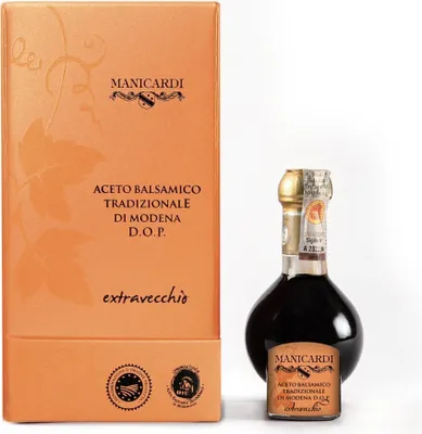 Image de Vinaigre balsamique de Modène D.O.P. extravecchio 25 ans, 100 ml - sans colorants 100% naturel
