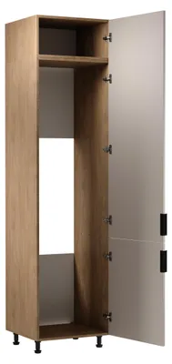 Image de Armoire haute de réfrigérateur Armoire de cuisine Armoire réfrigérante encastrable