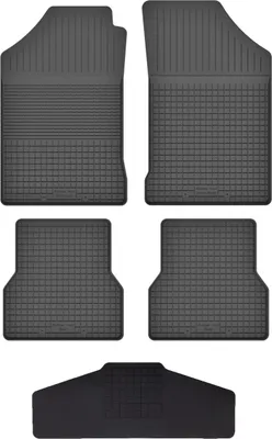 Produktbild von Gummi Fußmatten Set Für: Citroen Zx (1991-1998) Gummimatten Schwarz
