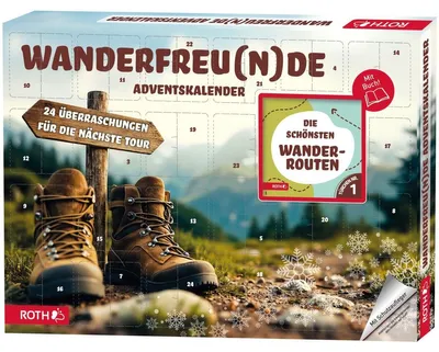 Produktbild von Adventskalender 'Wanderfreu(n)de-Adventskalender' bestückt