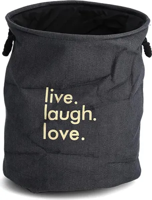 Obrázek produktu pro Koš na prádlo DENIM, kulatý, 60 L