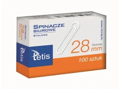 Obrázek produktu pro Kroužkové Sponky OfficePro 28 mm - 100 Kusů