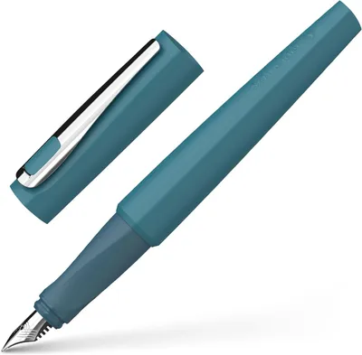 Productafbeelding van Schneider 168824 Tomo vulpen - Navulbaar met standaard inktpatronen - Geschikt voor rechts- en linkshandigen - Deep Sea