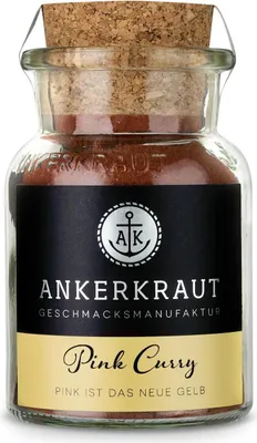 Produktbild von Pink Curry, 80g im Korkenglas