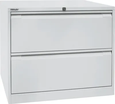 Produktbild von Bisley Hängeregistratur Schrank - 2 Schübe - Farbe: Lichtgrau