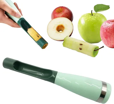Produktbild von Apfelausstecher und Obstentkerner für Birnen (grün)