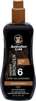 Immagine prodotto di Australian Gold Spray Gel Bronzer Istantaneo SPF6 237 ml
