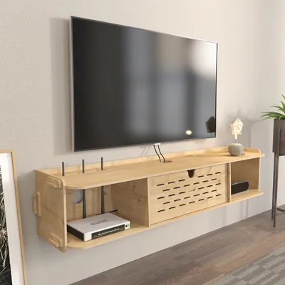 Image de Meuble TV Decorotika Sima pour téléviseurs jusqu'à 46 pouces