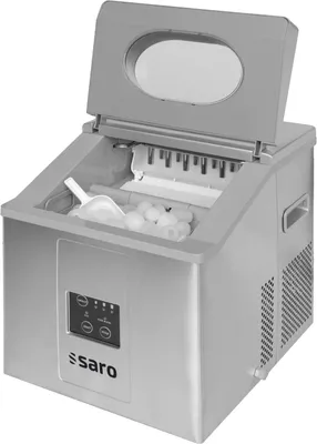 Obrázok produktu pre Výrobník ľadu EB 15 PRO s 2-litrovou nádržou na vodu z nehrdzavejúcej ocele a výkonom 15 kg/24 h